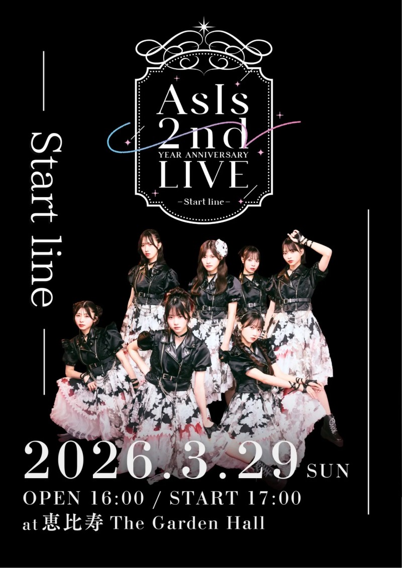『AsIs 2nd YEAR ANNIVERSARY LIVE -Start line-』